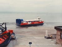AP1-88 hovercraft at Ryde hoverport